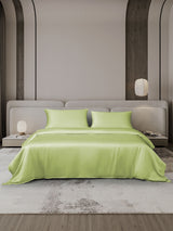 [Menta Verde] SilkSilky-ES 19Momme Juego de ropa de cama 002