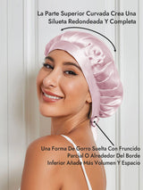 [Rosa Claro] SilkSilky-ES Gorros De Dormir 003