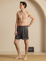 [Ginkgo Negro] SilkSilky-ES Mens Sleep Bottoms 006