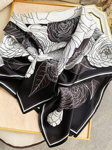[P075] SilkSilky-ES Seda Pura Scarf 002
