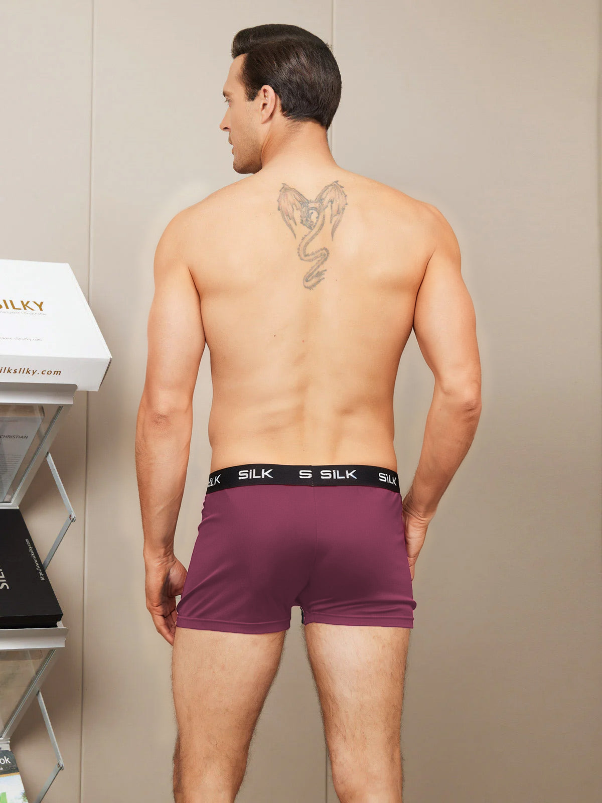 [Vino] SilkSilky-ES Seda Pura Mens Underwear 002,