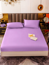 [Lavanda] SilkSilky-ES 19Momme Juego de ropa de cama 002