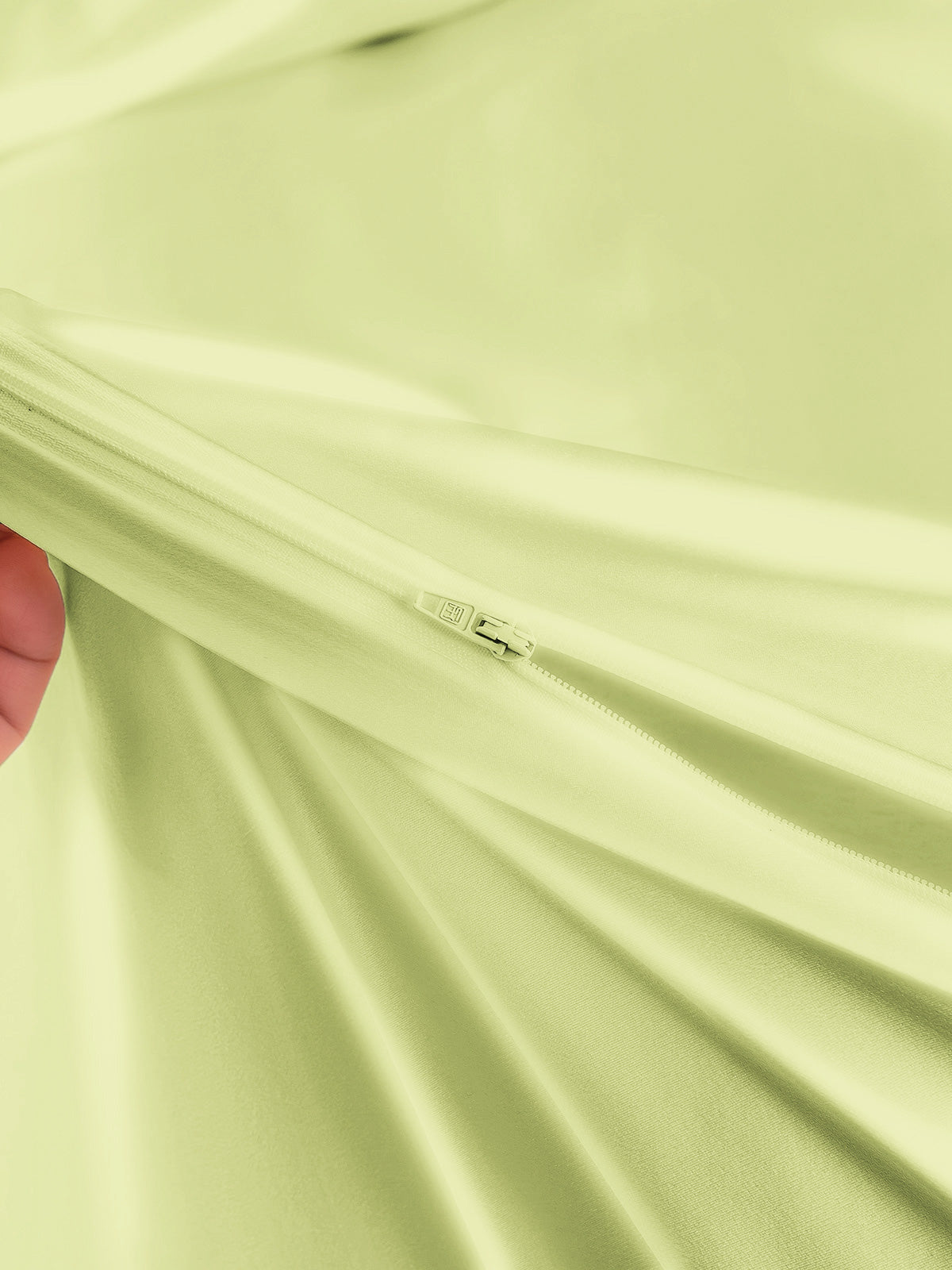 [Menta Verde] SilkSilky-ES 19Momme Seda Pura Duvet Cover 005