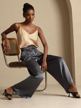 [GrisOscuro] SilkSilky-ES 19Momme Womens Pants 007