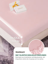 [Rosa] SilkSilky-ES 19Momme Sábana 004