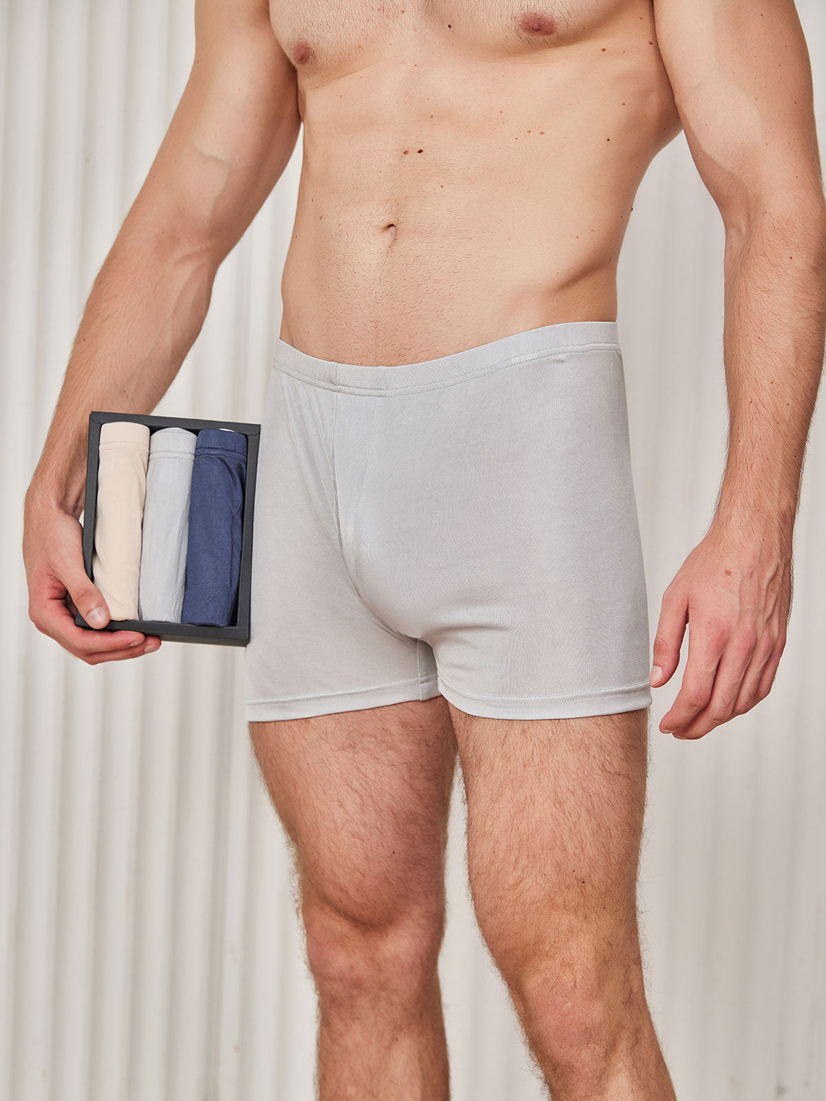 [Multi] SilkSilky-ES Seda Pura Mens Underwear 001