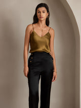 [Negro] SilkSilky-ES Pantalones de mujer 006