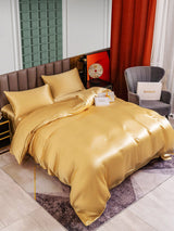 [Champán] SilkSilky-ES 25Momme Seda Pura Bedding Set 004