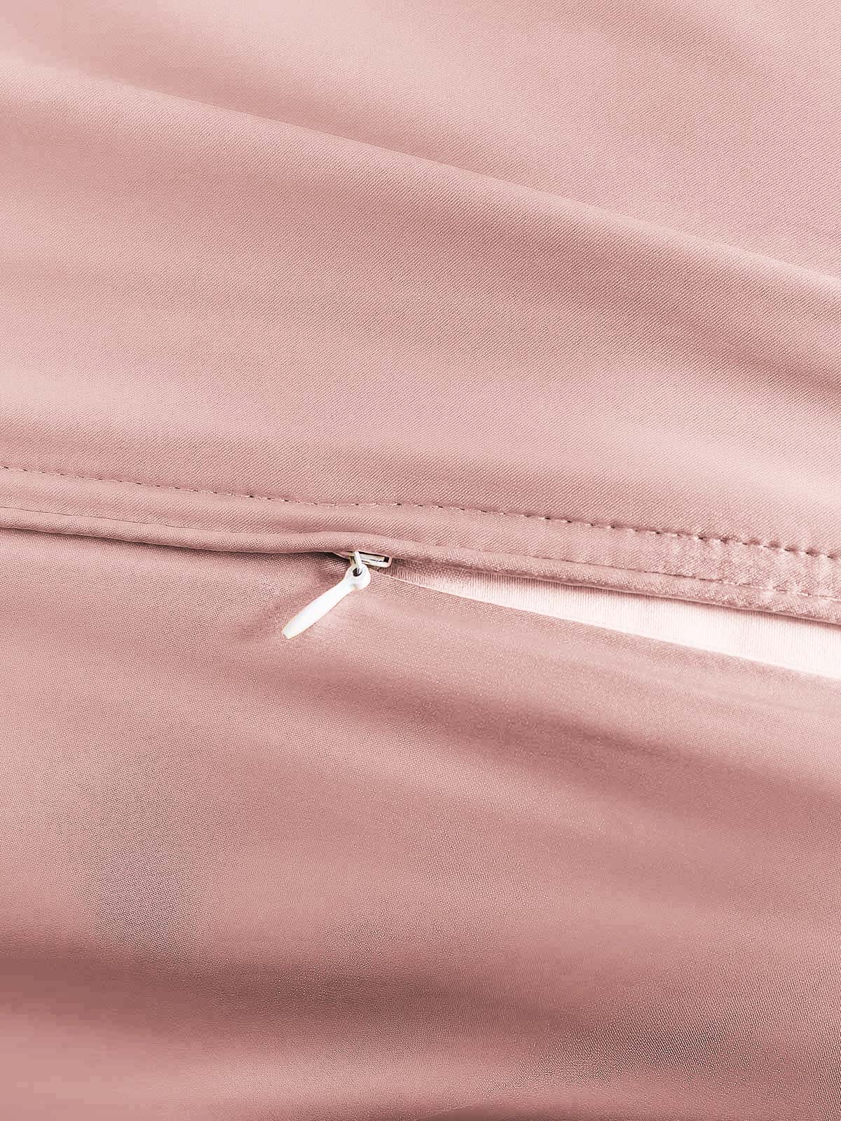 [Malva Pálido] SilkSilky-ES 19Momme Seda Pura Duvet Cover 006