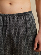 [Ginkgo Negro] SilkSilky-ES Mens Sleep Bottoms 005