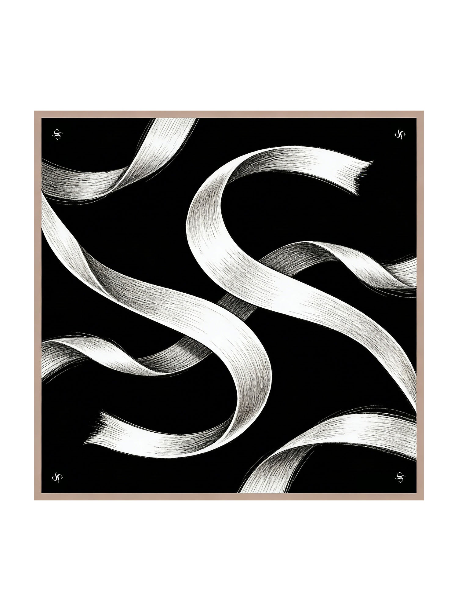 [P106] SilkSilky-ES Pure Silk Scarf 001