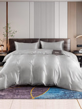 [Plata] SilkSilky-ES 22Momme Seda Pura Bedding Set 001,