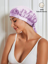 [Lavanda] SilkSilky-ES Gorros De Dormir 001