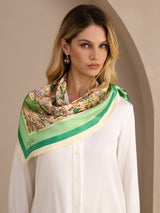 [Cocodrilo Arena] SilkSilky-ES Scarf 004