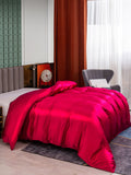 SilkSilky ES 25Momme Seda Pura Duvet Cover Vino 002