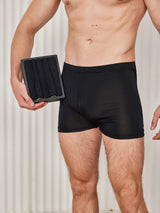 [Negro] SilkSilky-ES Ropa interior de hombres 001