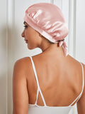 SilkSilky ES Seda Pura Sleep Cap Rosa 009