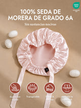 [Rosa] SilkSilky-ES Gorros De Dormir 002