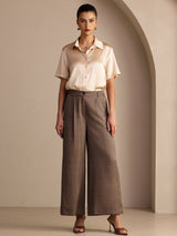 [Café] SilkSilky-ES Womens Pants 005