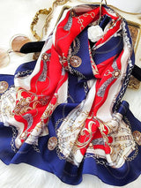 [P083] SilkSilky-ES Seda Pura Scarf 001,