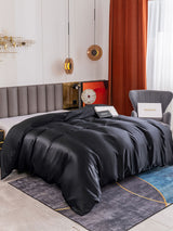 [Negro] SilkSilky-ES Duvet Covers 001