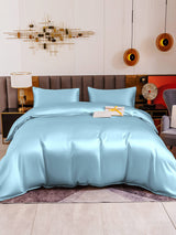 [Azul Claro] SilkSilky-ES 19Momme Seda Pura Bedding Set 002