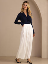 [Blanco] SilkSilky-ES Womens Pants 006