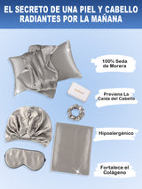 [Gris] SilkSilky-ES 19Momme Pillowcase Set 002