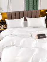 [Blanco] SilkSilky-ES 25Momme Seda Pura Bedding Set 004
