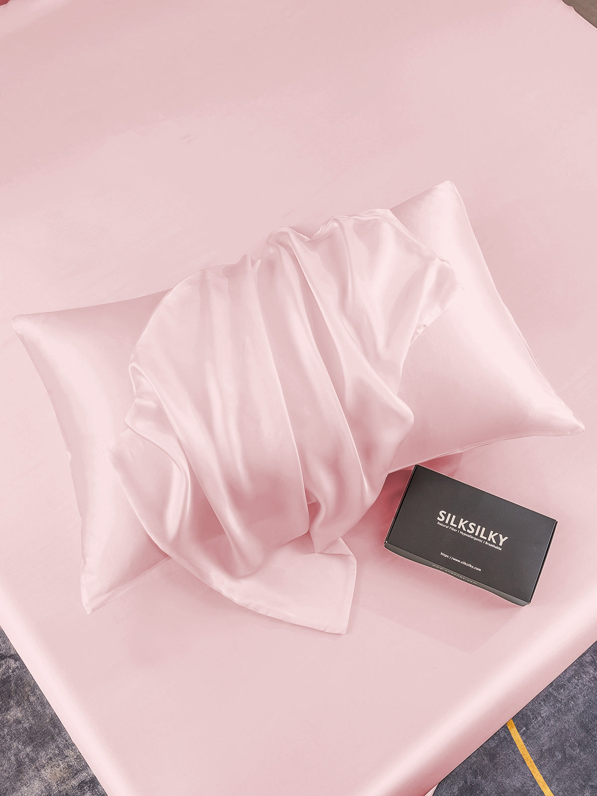 [Rosa] SilkSilky-ES 19Momme Seda Pura Pillowcase 005