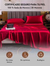 [Vino] SilkSilky-ES 30Momme Fundas De Almohada 007