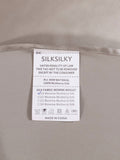 SilkSilky ES 25Momme Seda Pura Sheet Gris 005