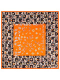 SilkSilky ES Seda Pura Scarf Naranja 002