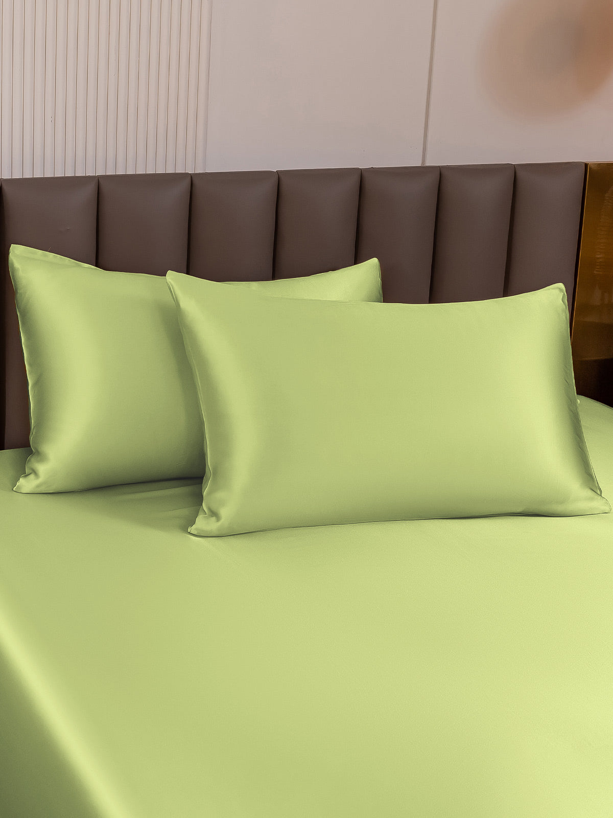 SilkSilky-ES 19Momme Seda Pura Pillowcase MentaVerde 003