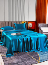 [Azul Real] SilkSilky-ES 22Momme Juego de ropa de cama 003