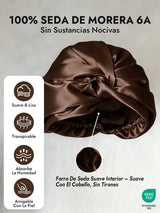 [Café] SilkSilky-ES Gorros De Dormir 003