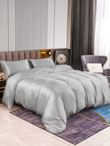 [Plata] SilkSilky-ES 22Momme Seda Pura Bedding Set 003,