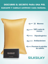 [Champán] SilkSilky-ES 22Momme Seda Pura Pillowcase 003