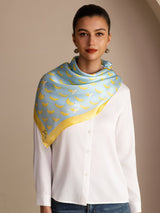 [Plátano Azul] SilkSilky-ES Scarf 002