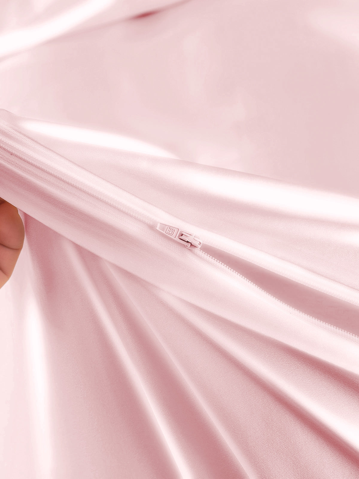 [Rosa] SilkSilky-ES 19Momme Seda Pura Duvet Cover 005