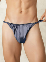 [Azul Grisáceo] SilkSilky-ES Ropa interior de hombres 001