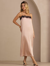 [Toscana] SilkSilky-ES Square Neck Vestido 001