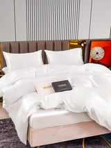 [Blanco] SilkSilky-ES 22Momme Seda Pura Bedding Set 005,