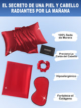 [Vino] SilkSilky-ES 19Momme Seda Pura Pillowcase Set 002