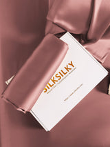 [Malva Pálido] SilkSilky-ES Fundas De Almohada 007
