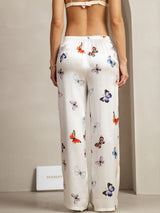 [Mariposa Blanca] SilkSilky-ES 19Momme Seda Womens Pants 002