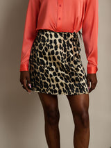 [Leopardo] SilkSilky-ES Seda Pura Skirt 003,