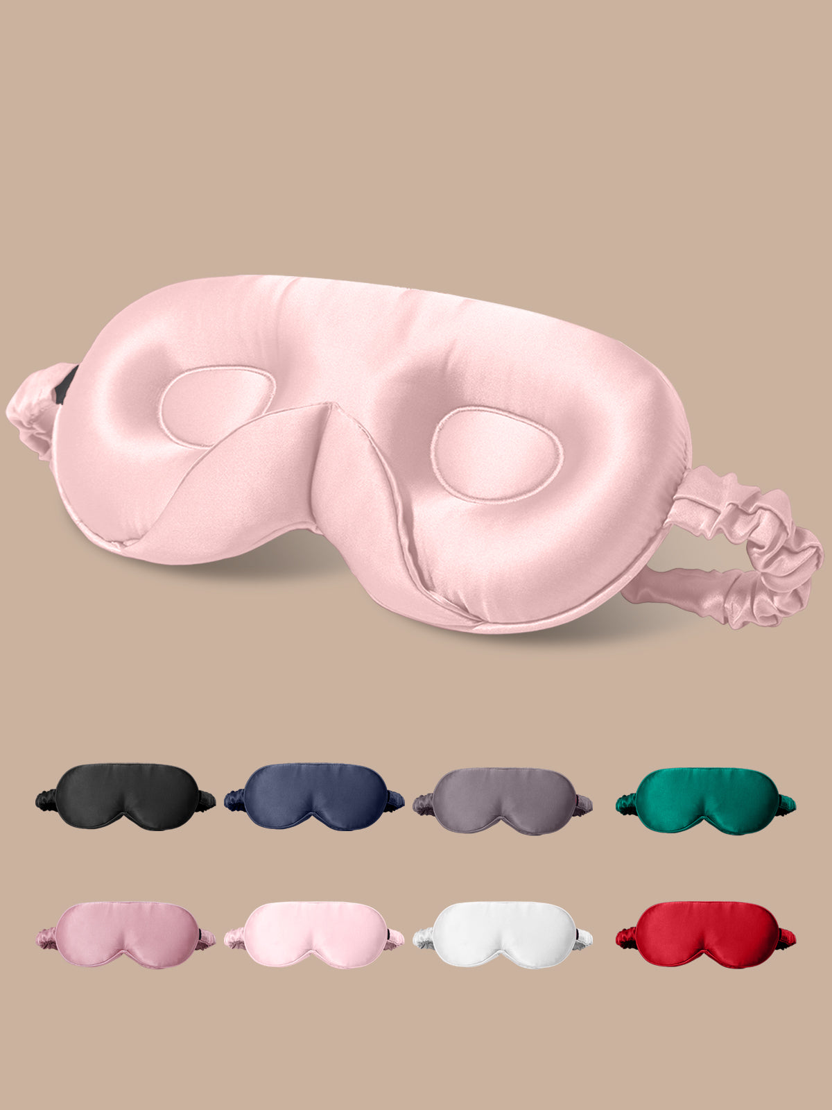 [Rosa] SilkSilky-ES Seda Pura Eye Mask 001
