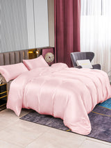 [Rosa] SilkSilky-ES 22Momme Seda Pura Bedding Set 002,