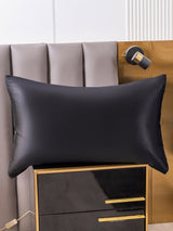 [Negro] SilkSilky-ES Fundas De Almohada 001
